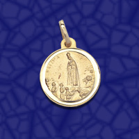 medalla virgen Fatima